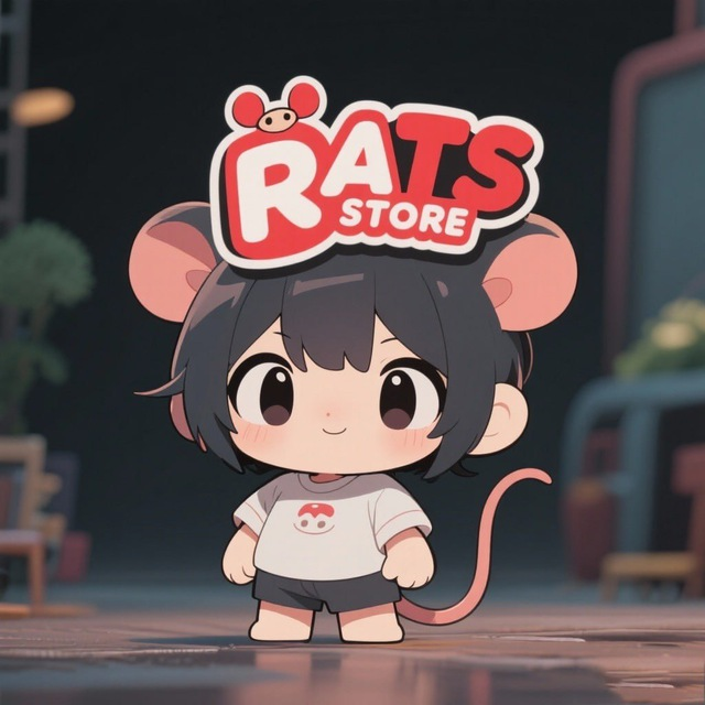 Rats Store mascot